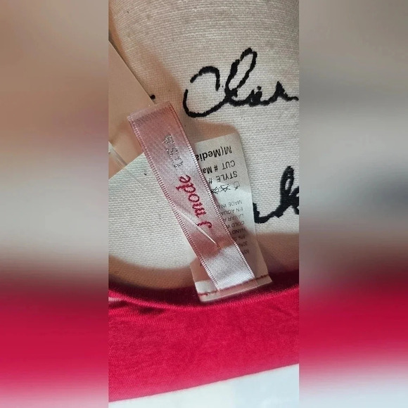 J Mode USA Women's Red & White Sleeveless Drop Waist A-Line Dress Sz Medium NWT - Picture 6 of 11